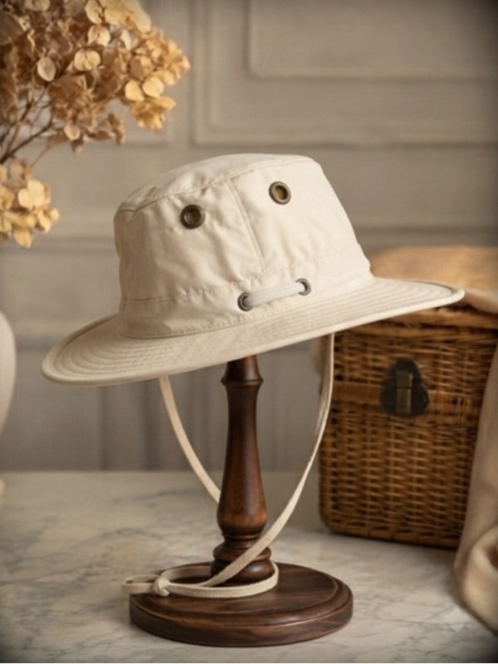 NWOT Tilley Endurables LT5 Airflo Hat Made in Canada Khaki Olive MMIII